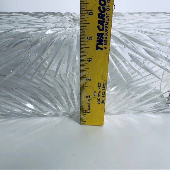 Rare 1950s Wilardy Lucite Tissue Box Clear Cut Carvings Design - Picture 5 of 11